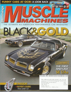 HEMMINGS MUSCLE MACHINES 2008 NOV - Spcl Ed T/As, DART GT, SS454